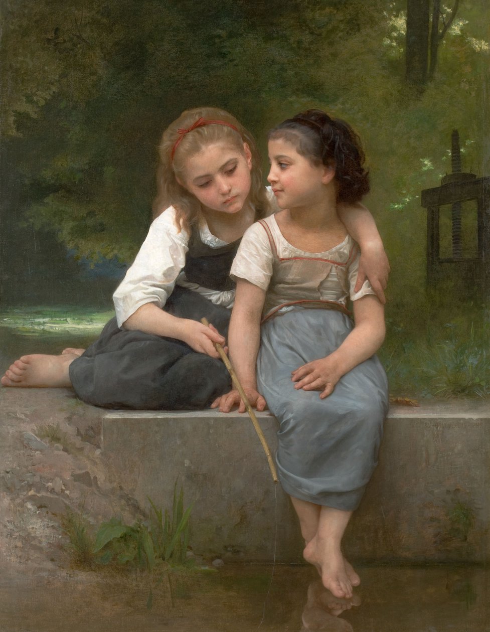 Vissen voor Kikkers door William Adolphe Bouguereau