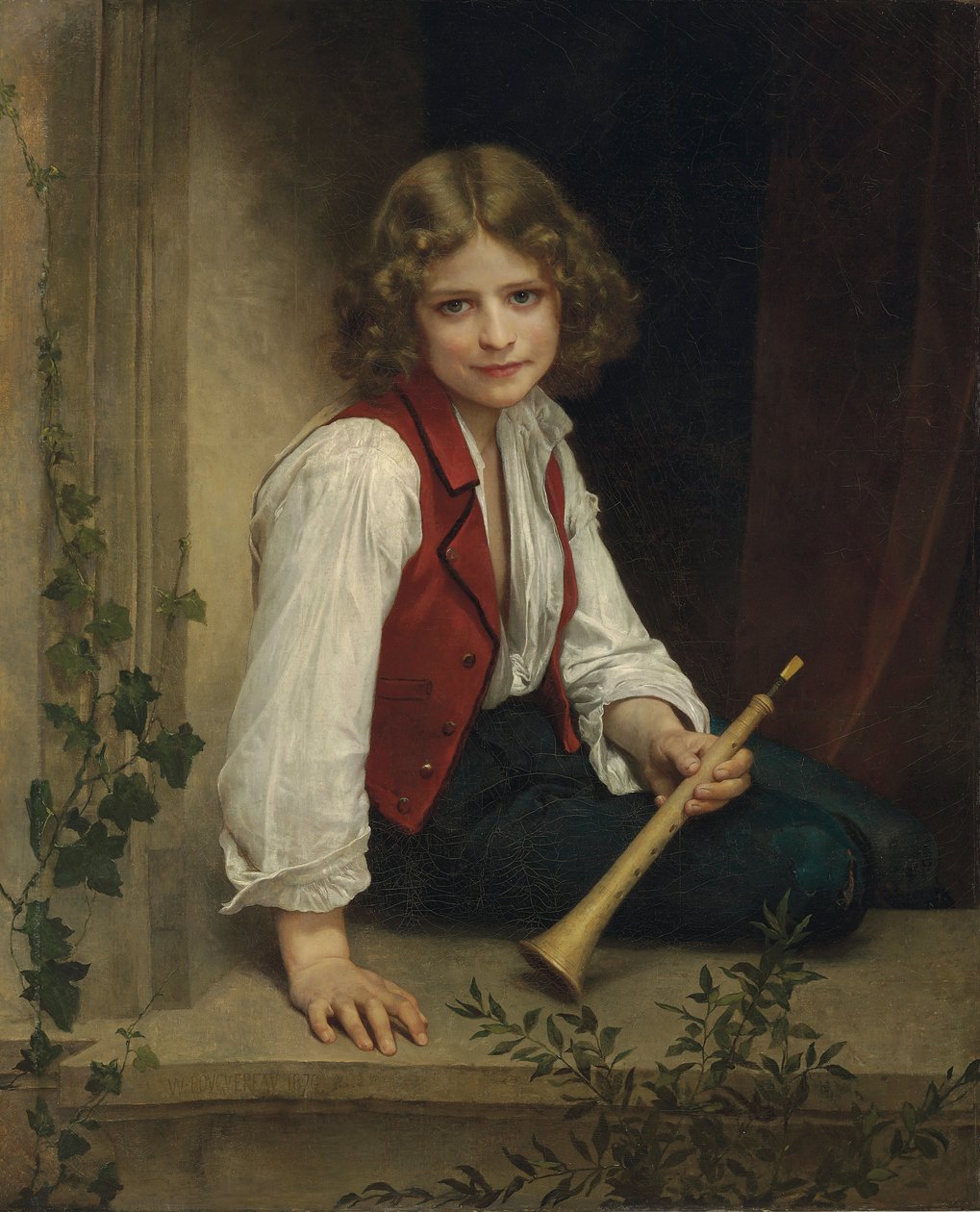 Pifferaro door William Adolphe Bouguereau