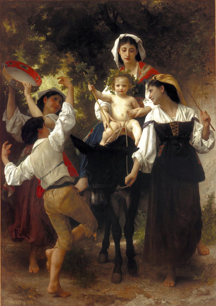 Terugkeer van de Oogst door William Adolphe Bouguereau