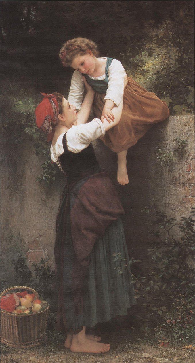 De Kleine Marauders door William Adolphe Bouguereau