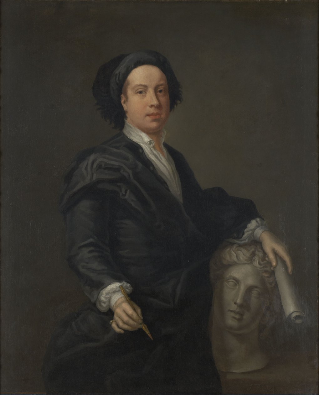 Portret van William Kent (1685-1748) door William Aikman