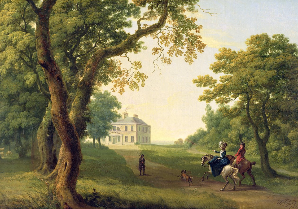 Mount Kennedy, County Wicklow, Ierland, 1785 door William Ashford