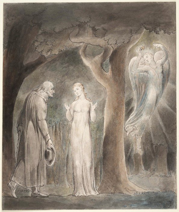 Miltons Comus door William Blake