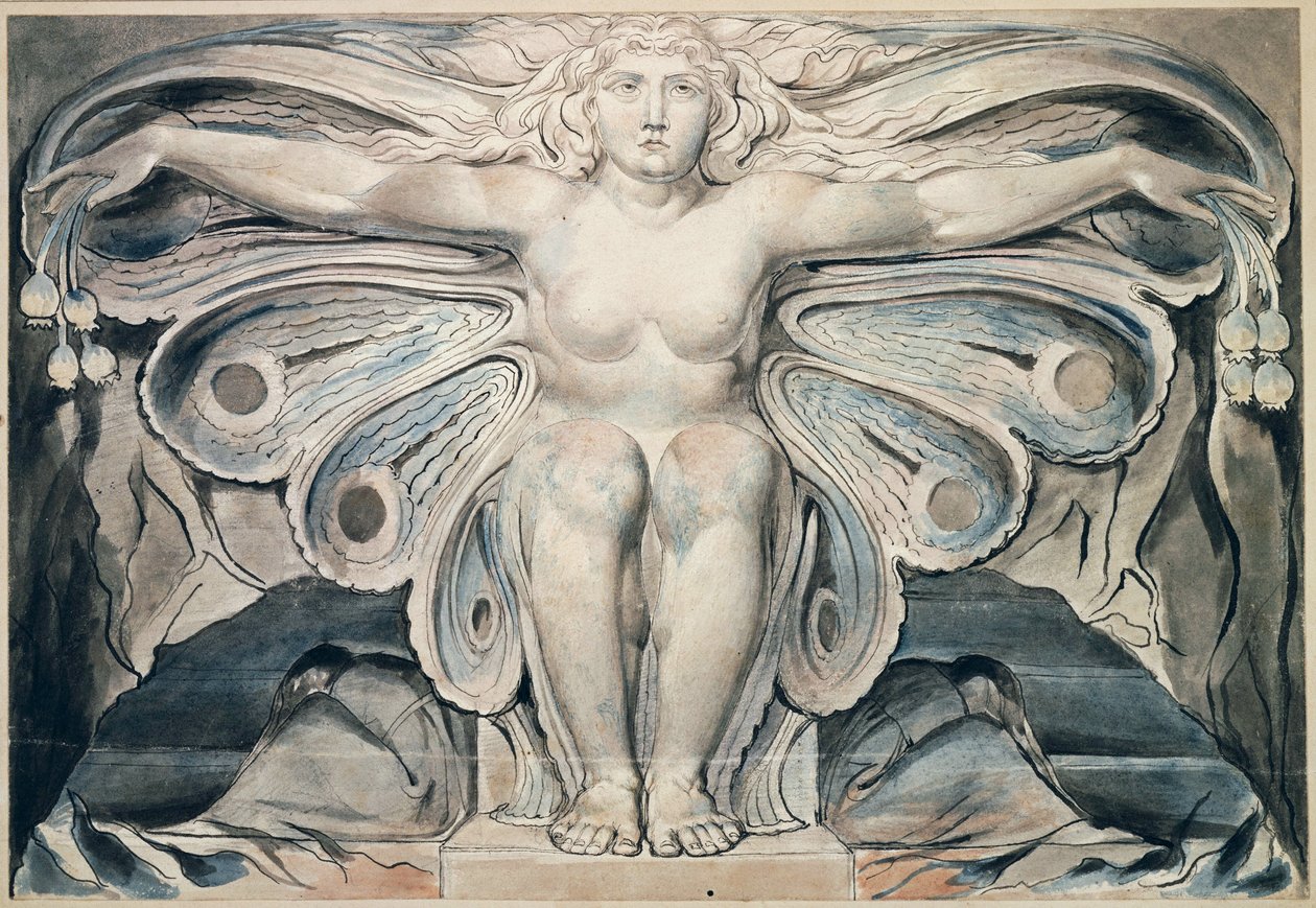 Het graf, Object 18 door William Blake