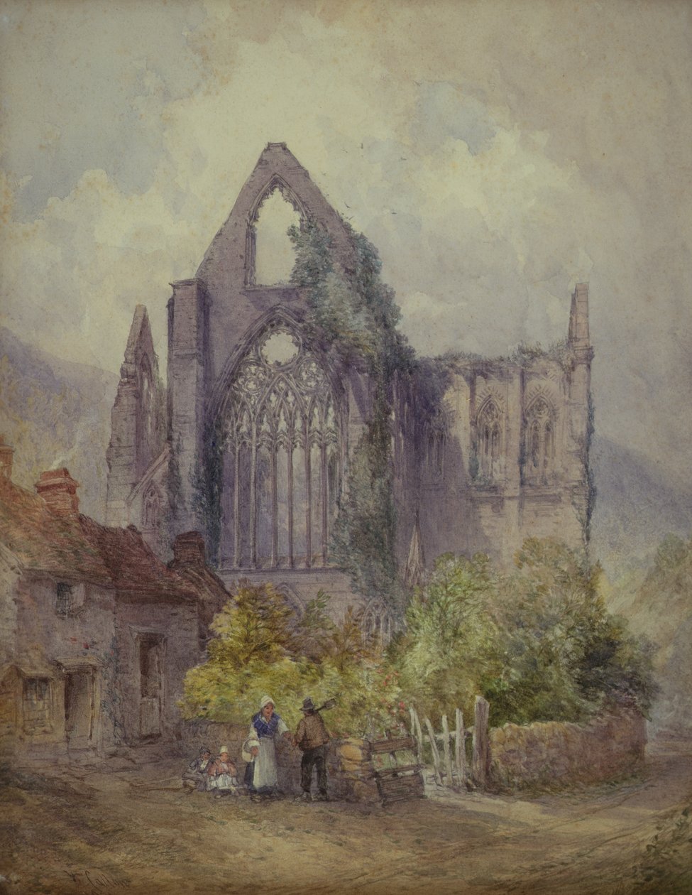 Tintern Abbey, 1901 door William Callow