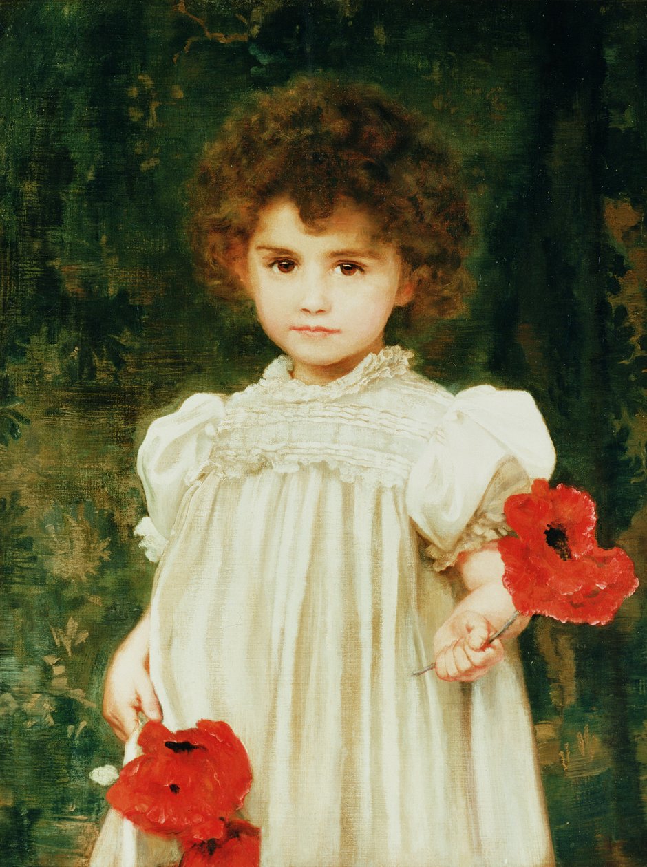 Edith Francis Moir (Connie), 1898 door William Clark Wontner