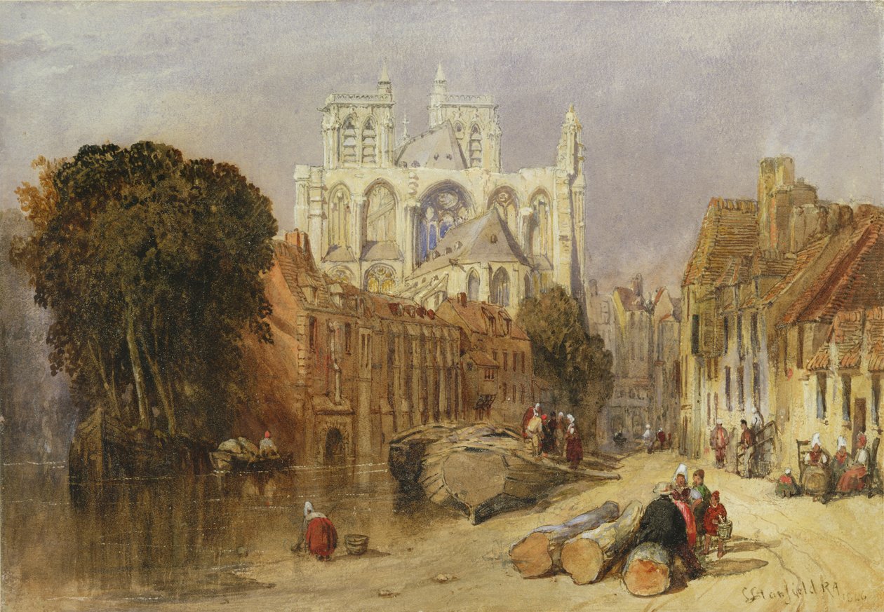 Abbeville door Clarkson Frederick Stanfield