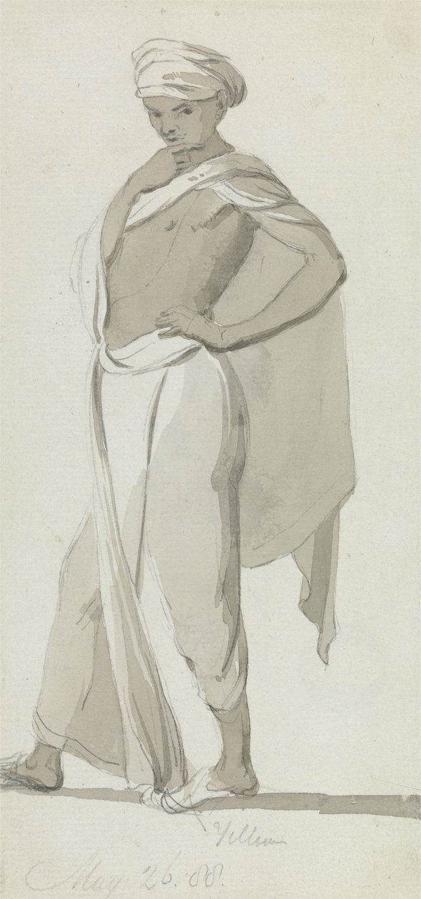 Een Jonge Indiër, c.1788 door William Daniell