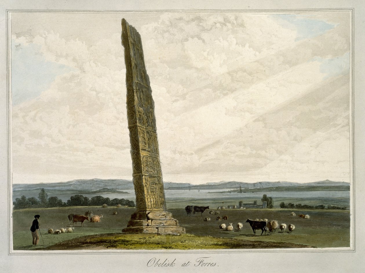 Obelisk bij Forres, uit 