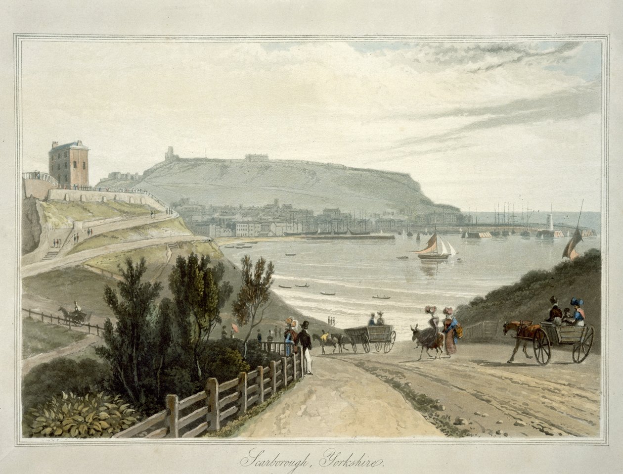 Scarborough, Yorkshire, uit Volume VI van 