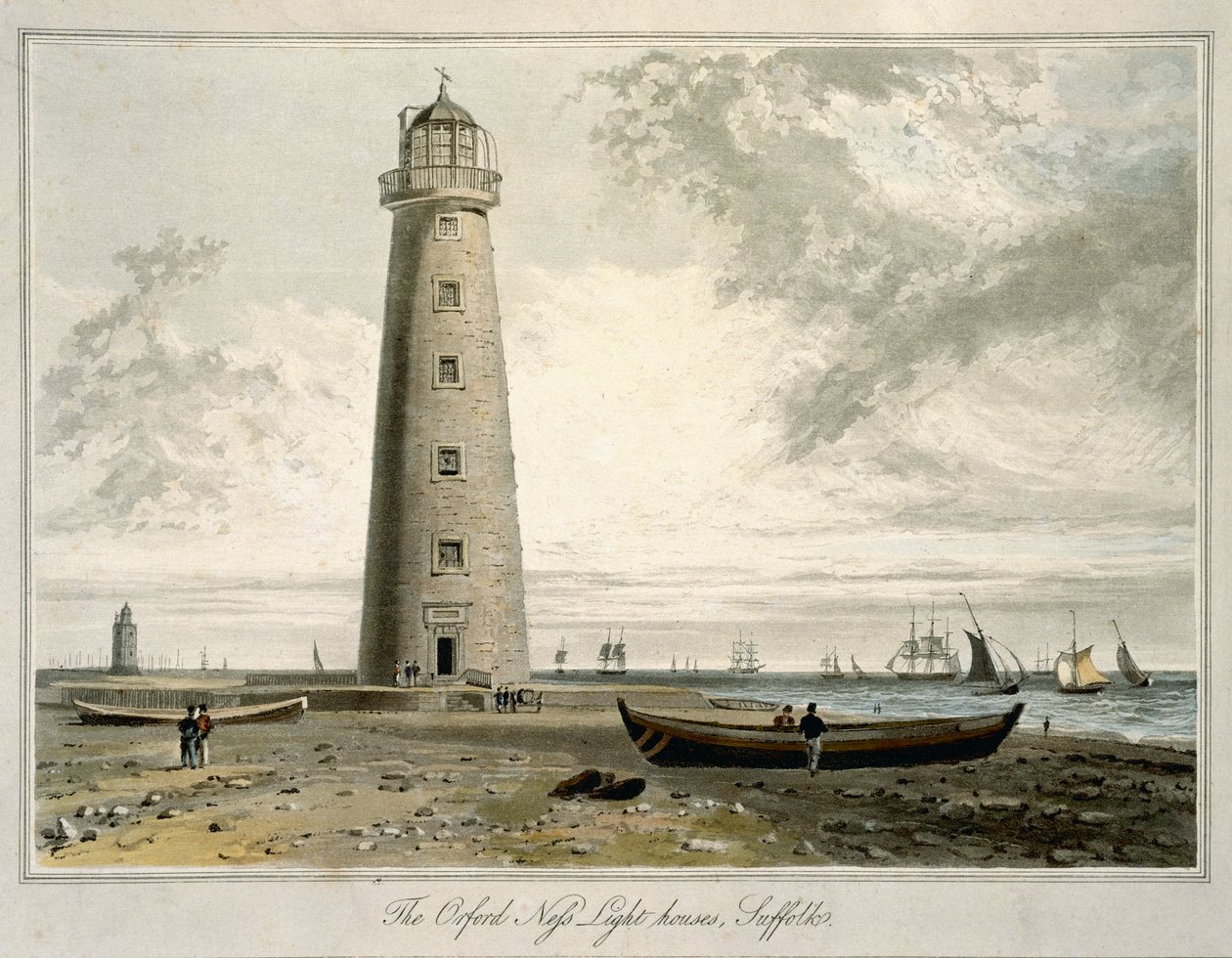 De Orford Nefs Vuurtorens, Suffolk, uit Volume VI van 