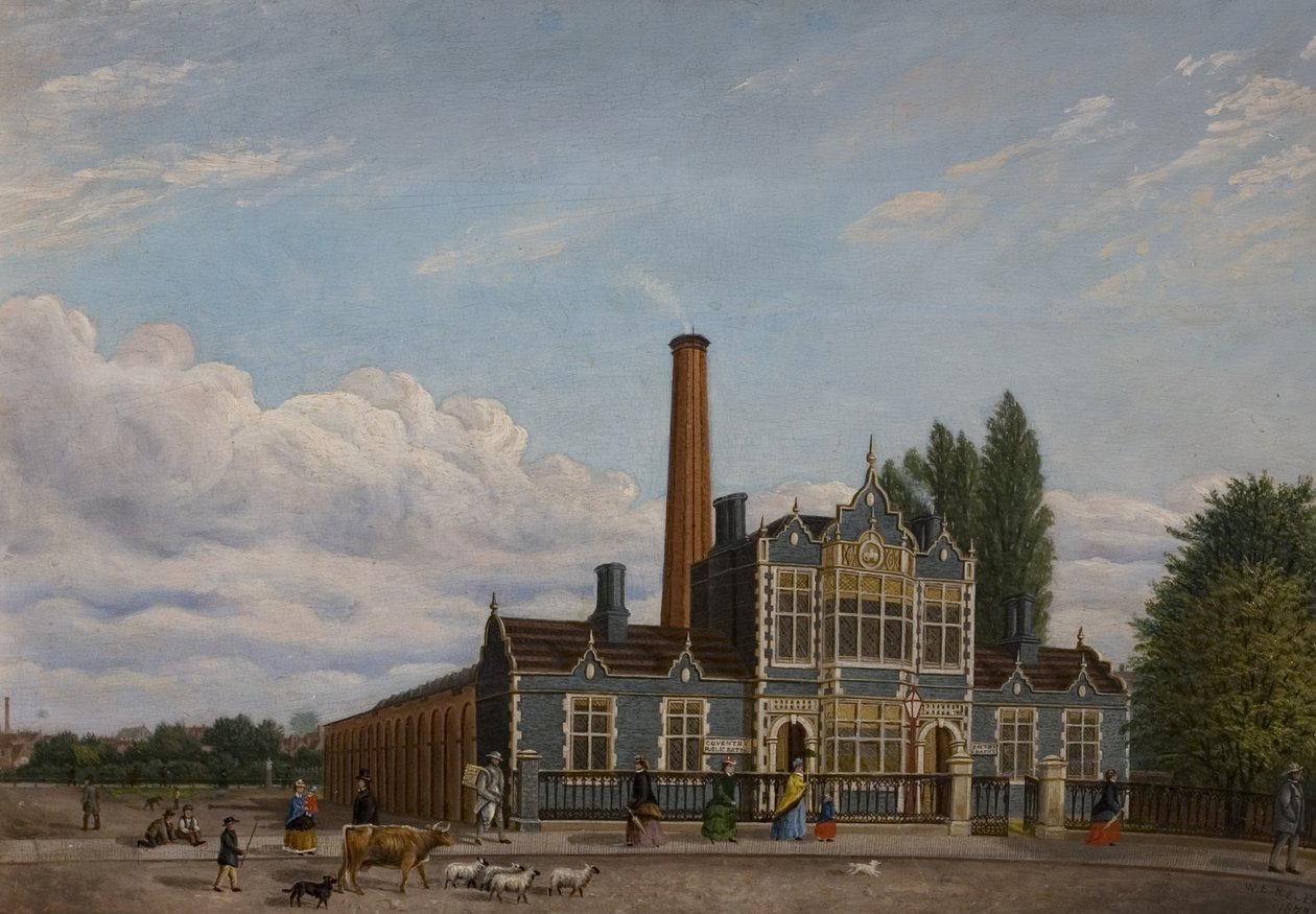 Coventry Openbare Baden, 1873 door William Earp Reeve