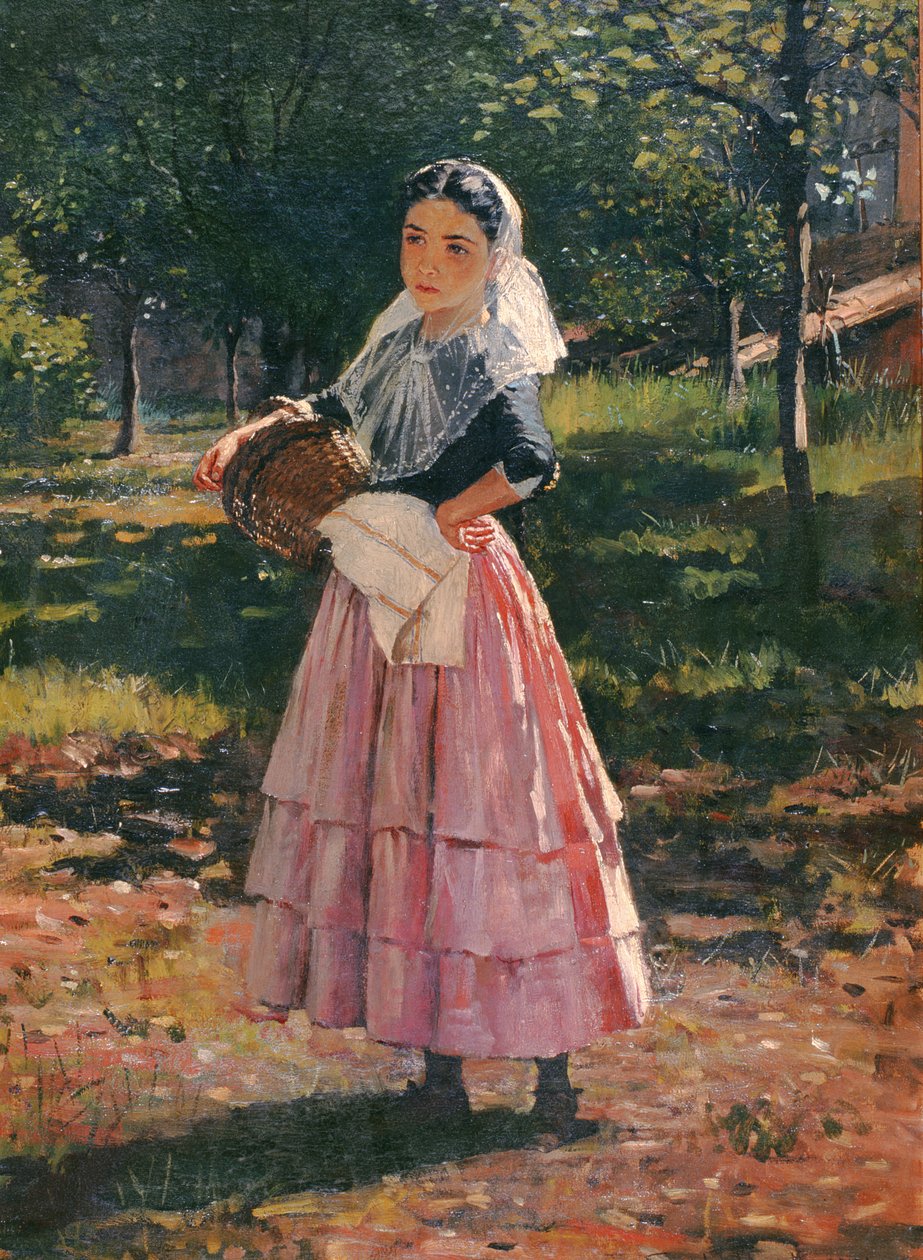 Het Spaanse meisje, 1875 door William Ewart Lockhart
