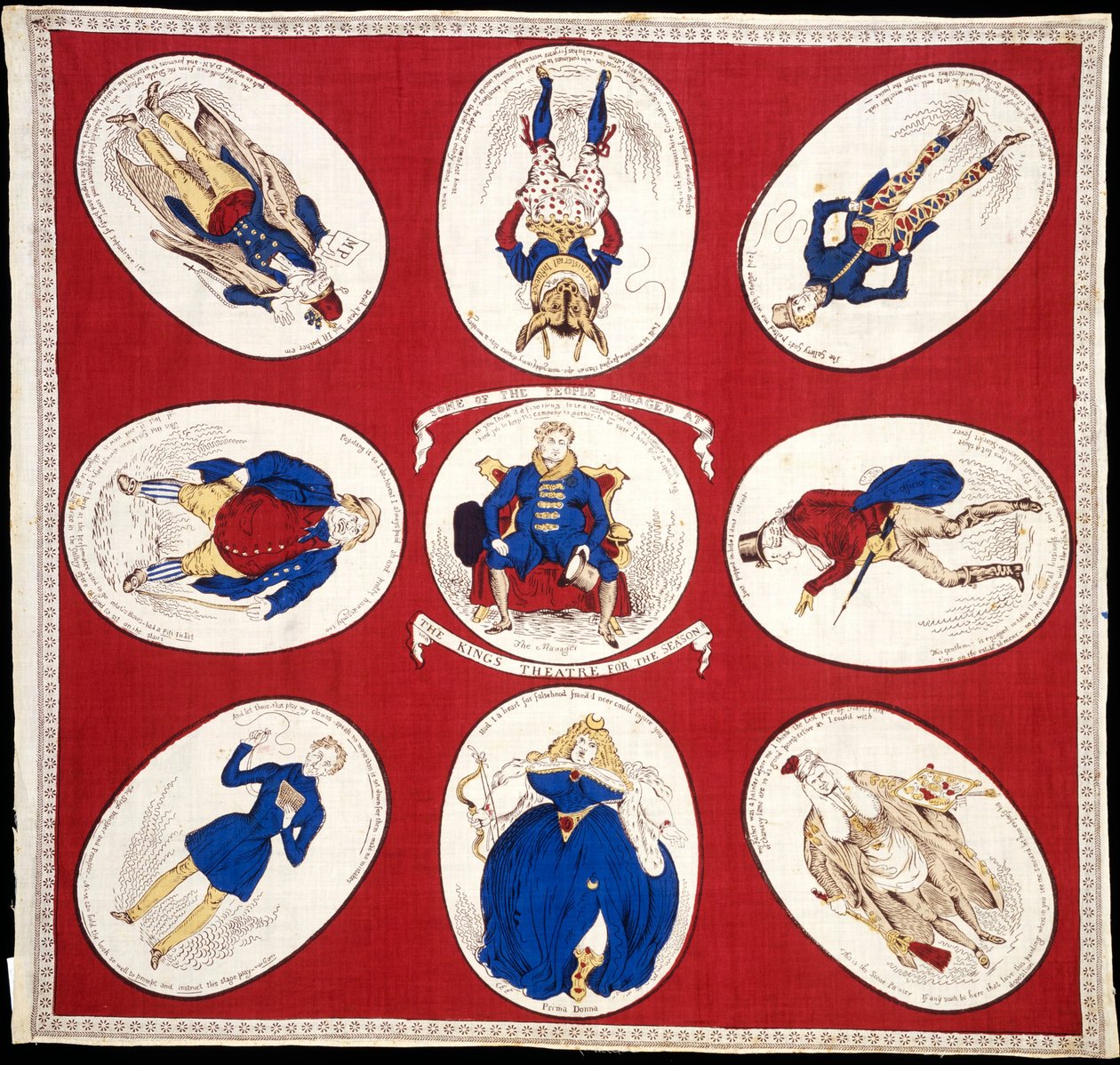 zakdoek; herdenkingszakdoek door William Heath