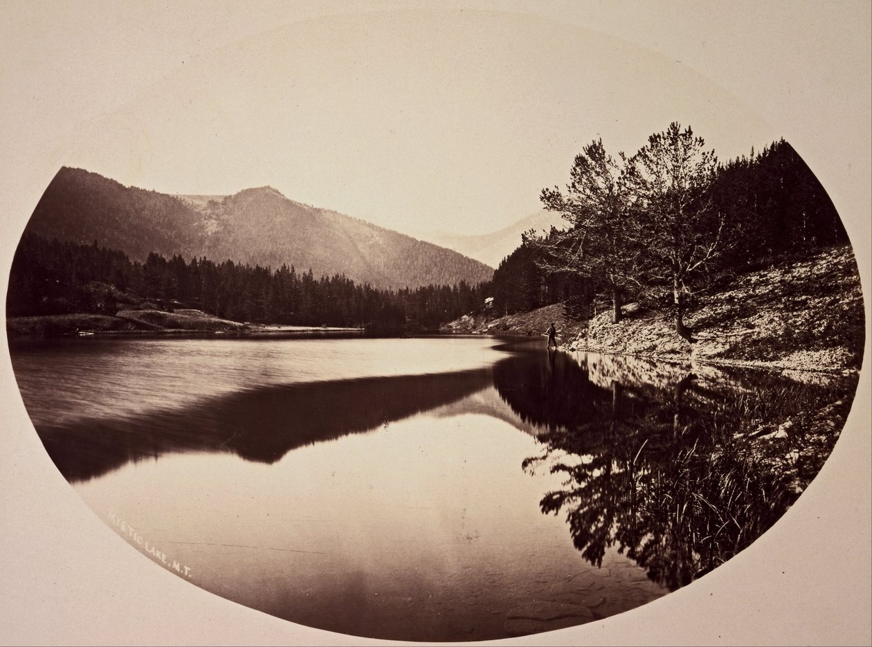 Mystiek Meer door William Henry Jackson