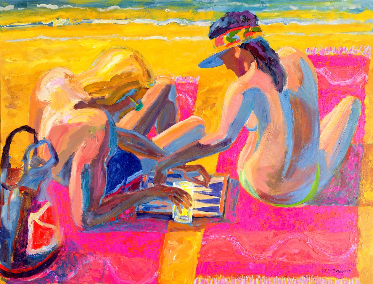 Backgammon II, 2005 door William Ireland