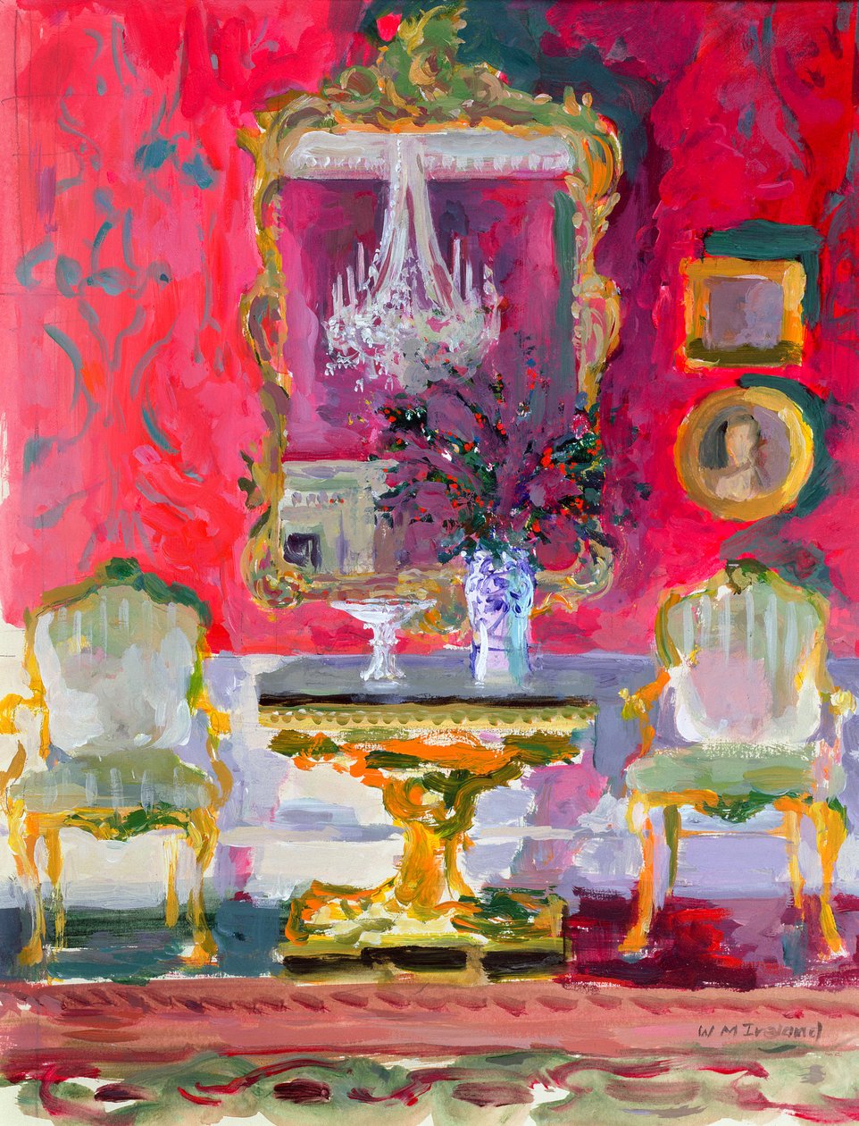 Vergulde Spiegel, c.2000 door William Ireland