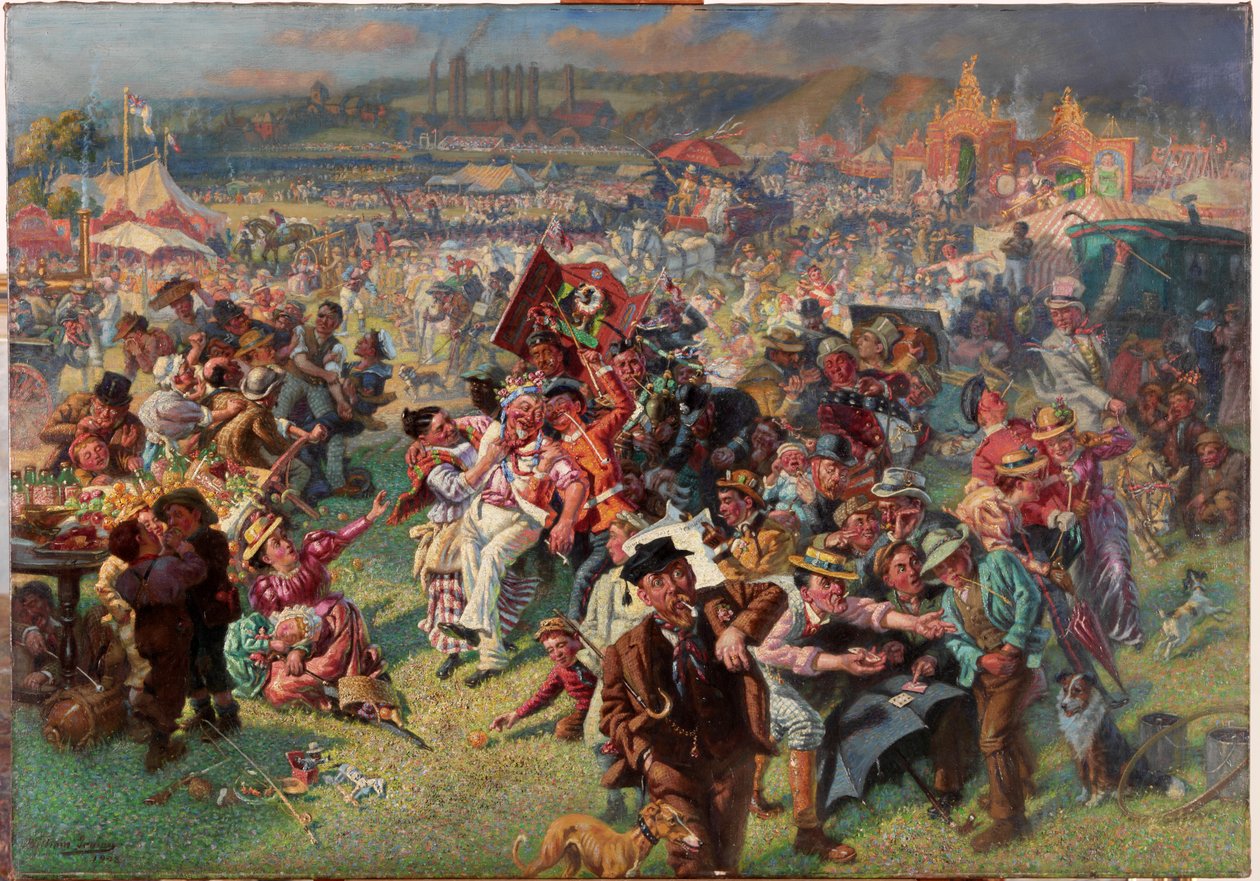 De Blaydon Races - Een Studie uit het Leven, 1903 door William Irving