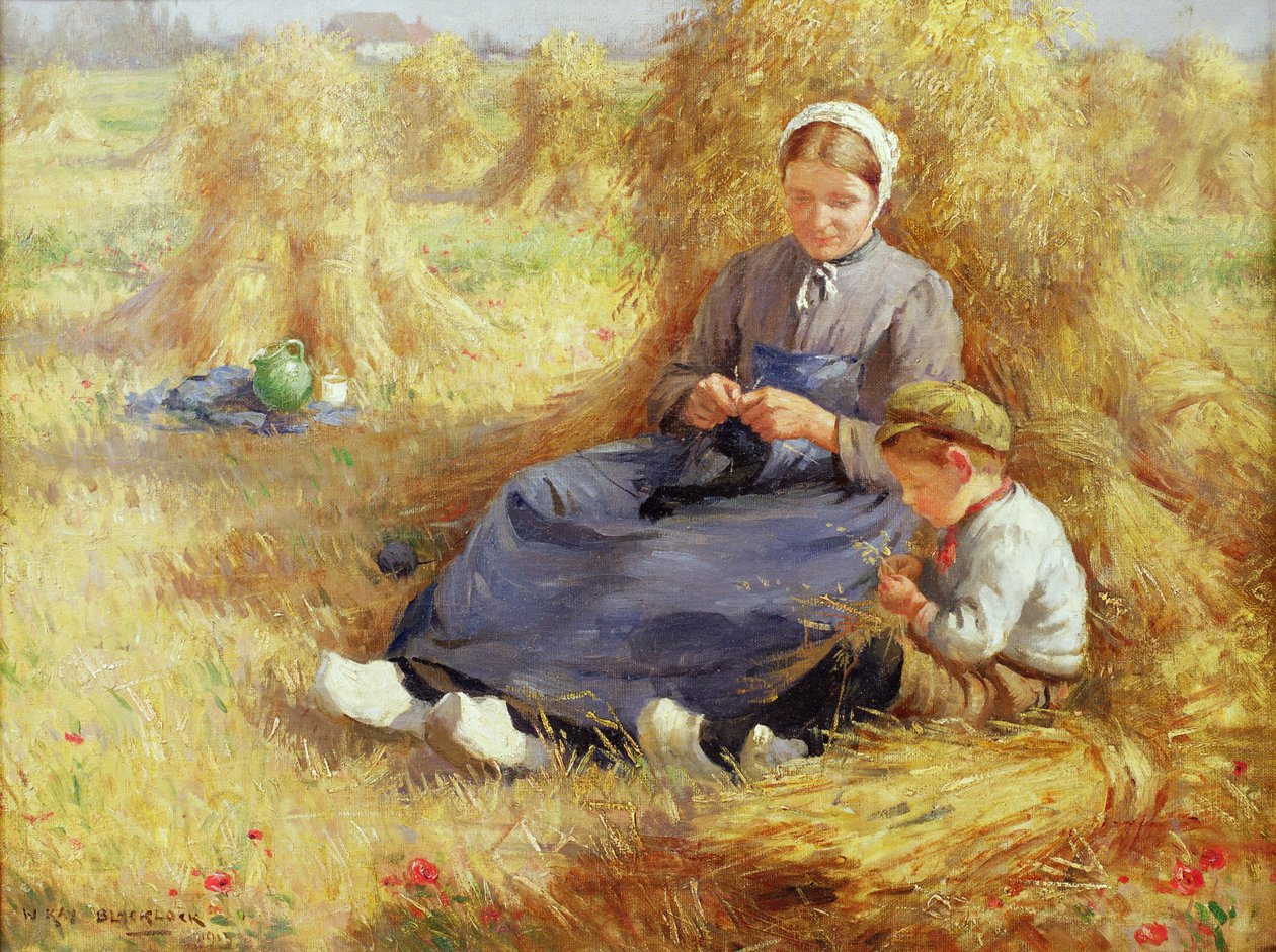 Middagrust, 1915 door William Kay Blacklock