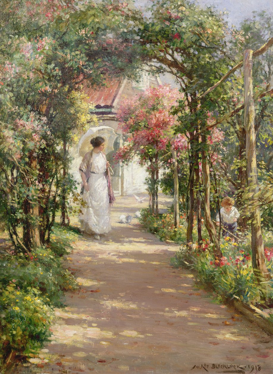 Zomer, 1918 door William Kay Blacklock