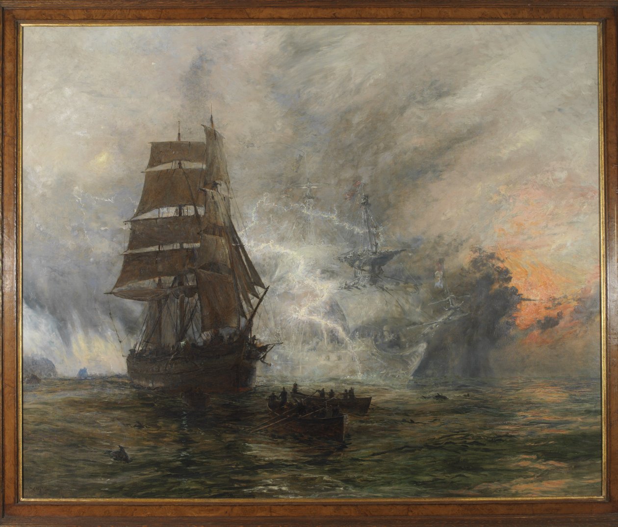 Het spookschip door William Lionel Wyllie