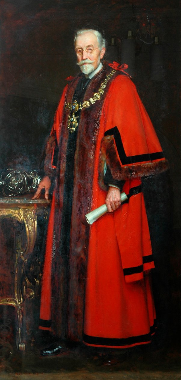 Wethouder William Smith, JP, 1908 door William Logsdail