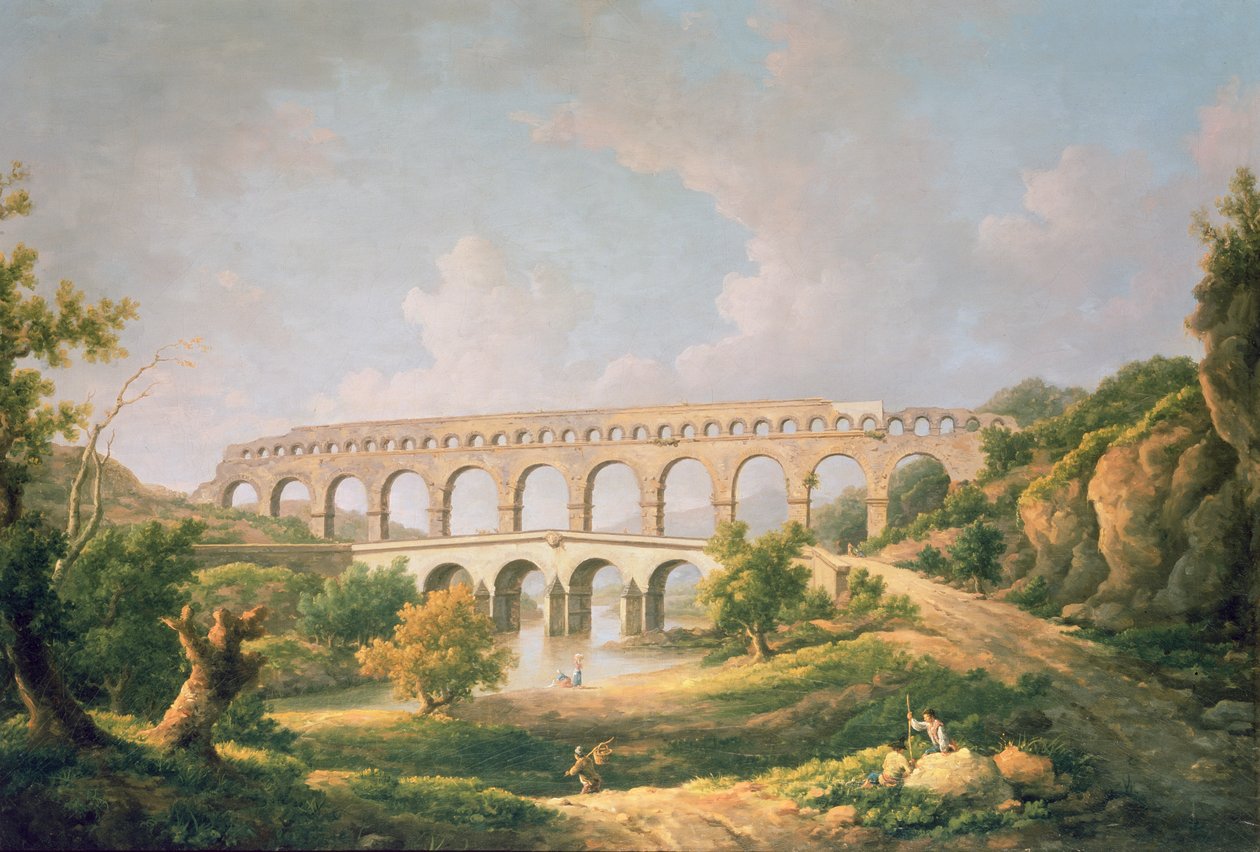 De Pont du Gard, Nîmes door William Marlow