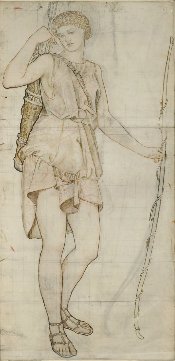 Artemis, 1861 door William Morris