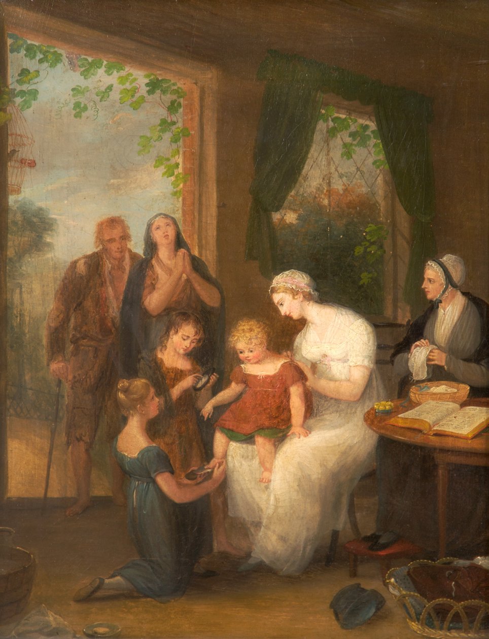 Liefdadigheid, c.1780-1828 door William Redmore Bigg