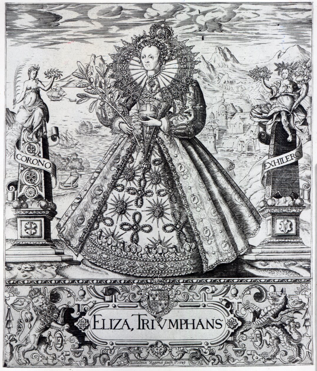 Eliza Triumphans, 1589 door William Rogers