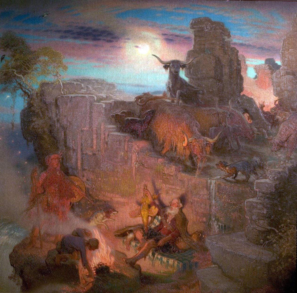 Highland Raiders, 1918 door William Shackleton