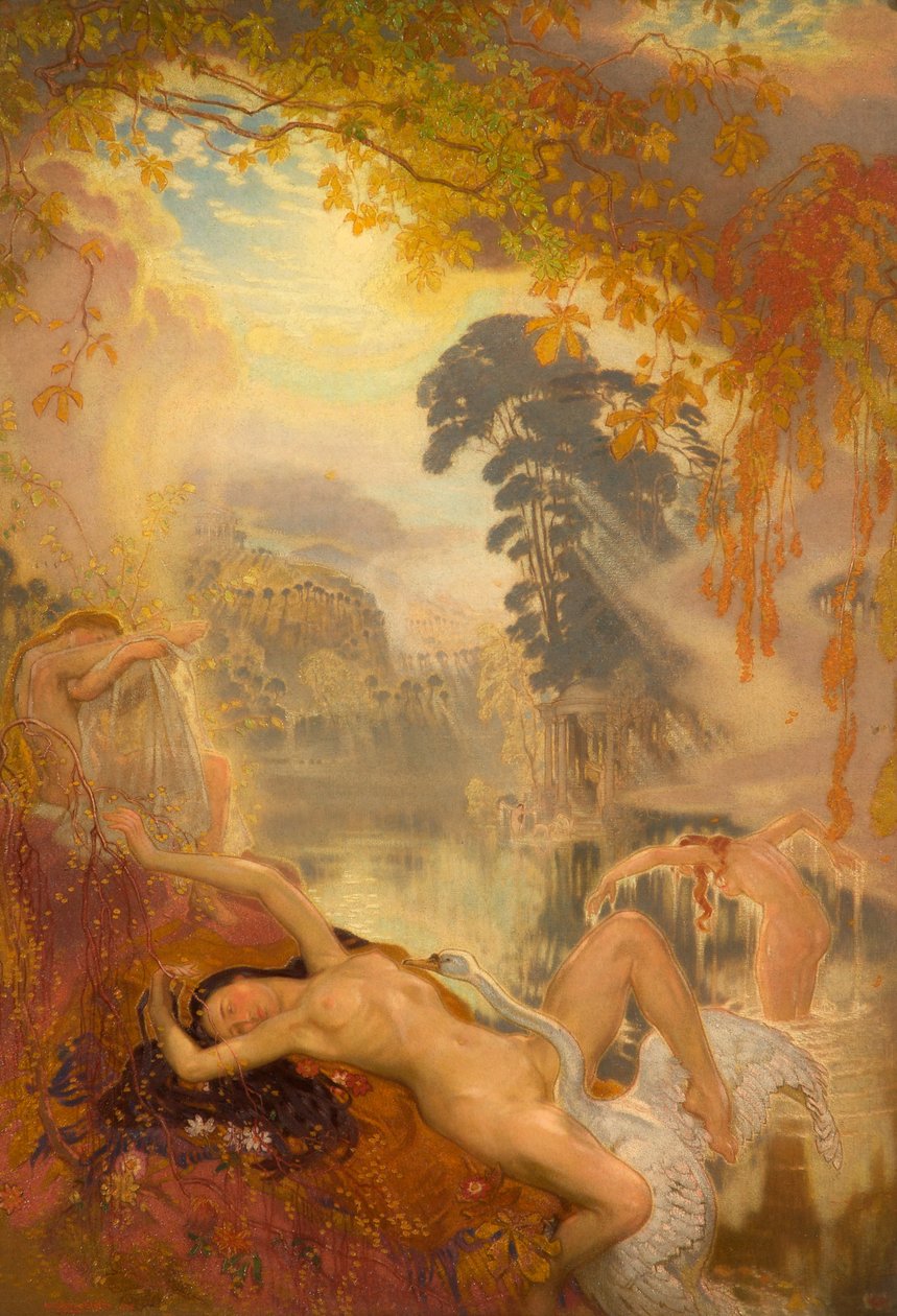 Leda en de Zwaan, 1928 door William Shackleton