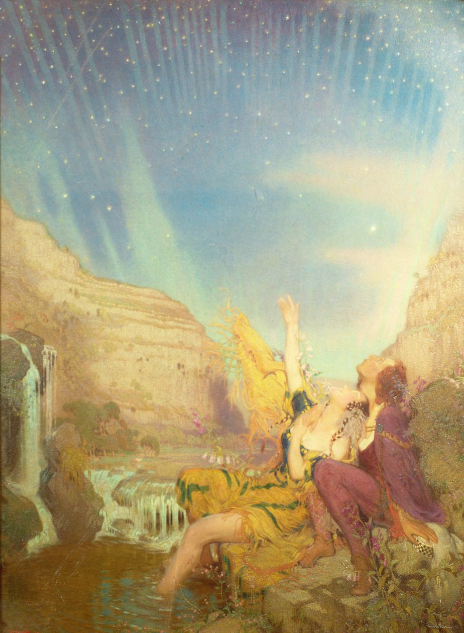 De Poolster, 1920 door William Shackleton
