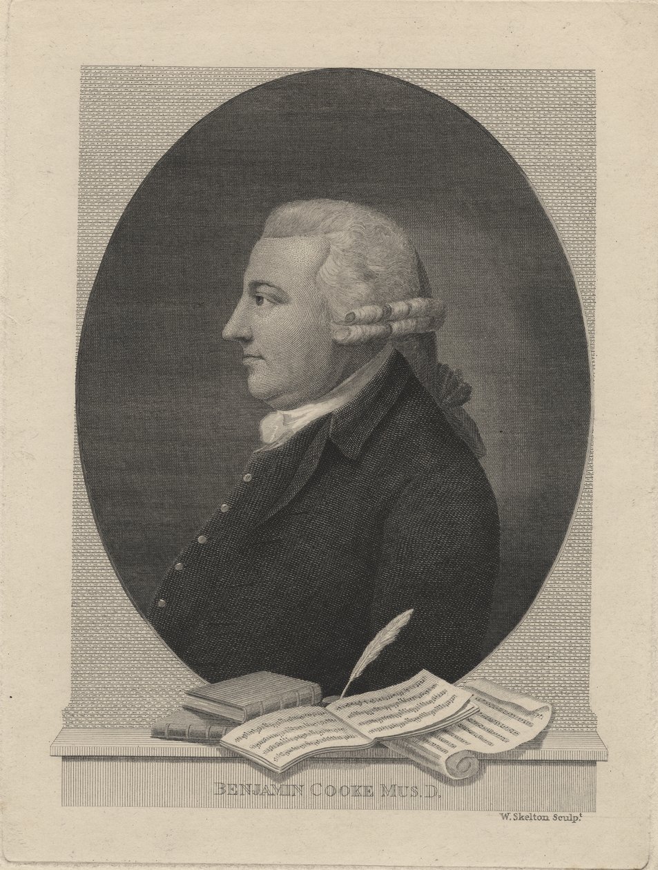 Benjamin Cooke door William Skelton