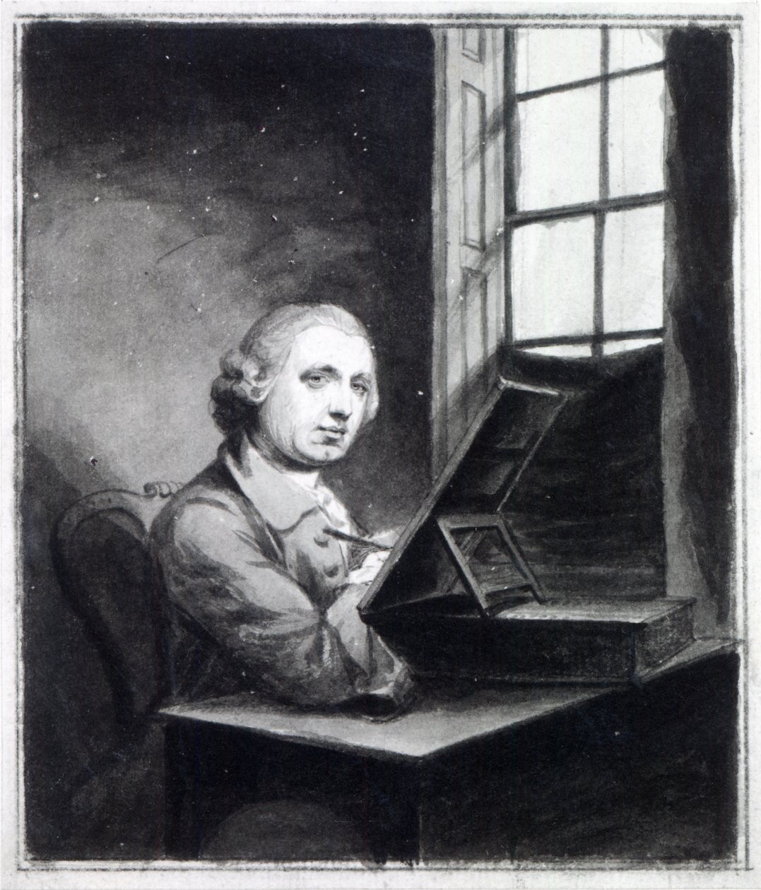 Zelfportret door William Stukeley