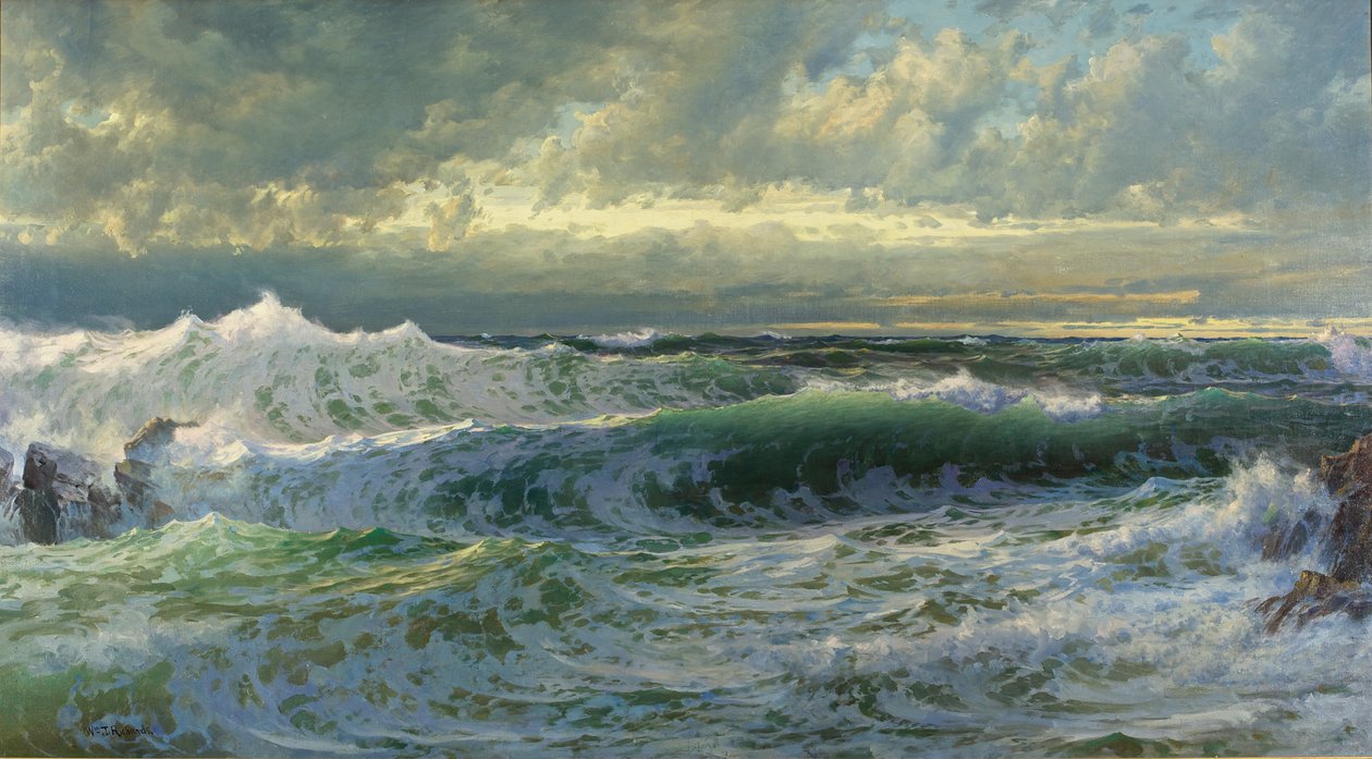 Na een storm, 1903 door William Trost Richards