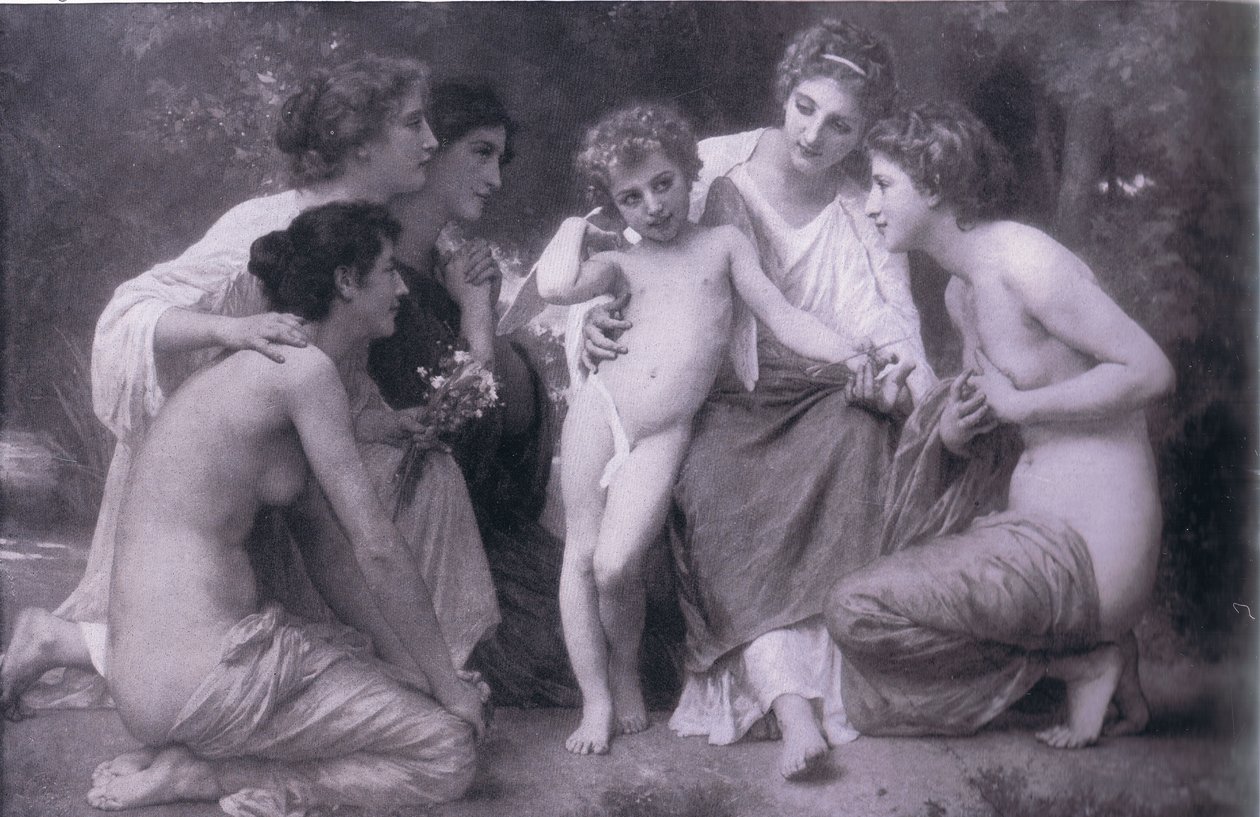 De Bewondering, Bibbys Jaarboek, 1916-1917 door William Adolphe Bouguereau