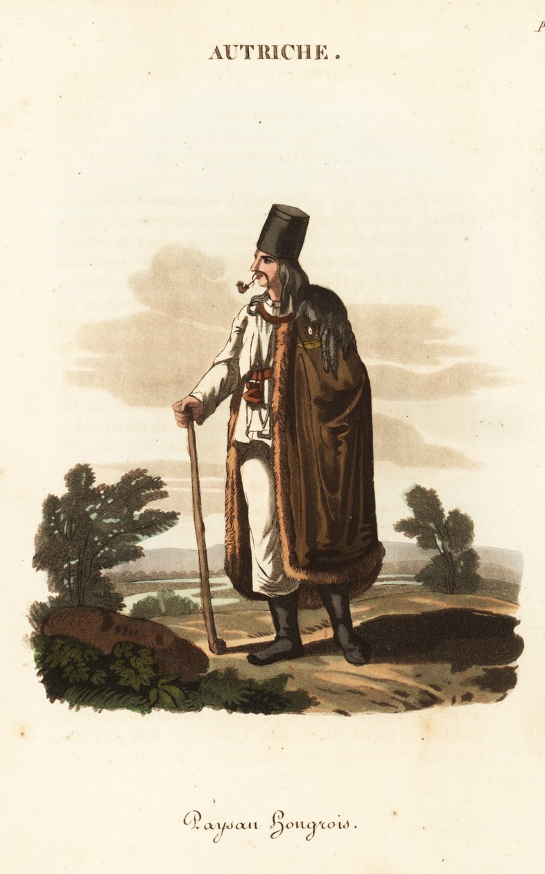 Hongaarse boer door William (after) Alexander