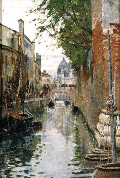 Santa Maria della Salute door William (after) Logsdail