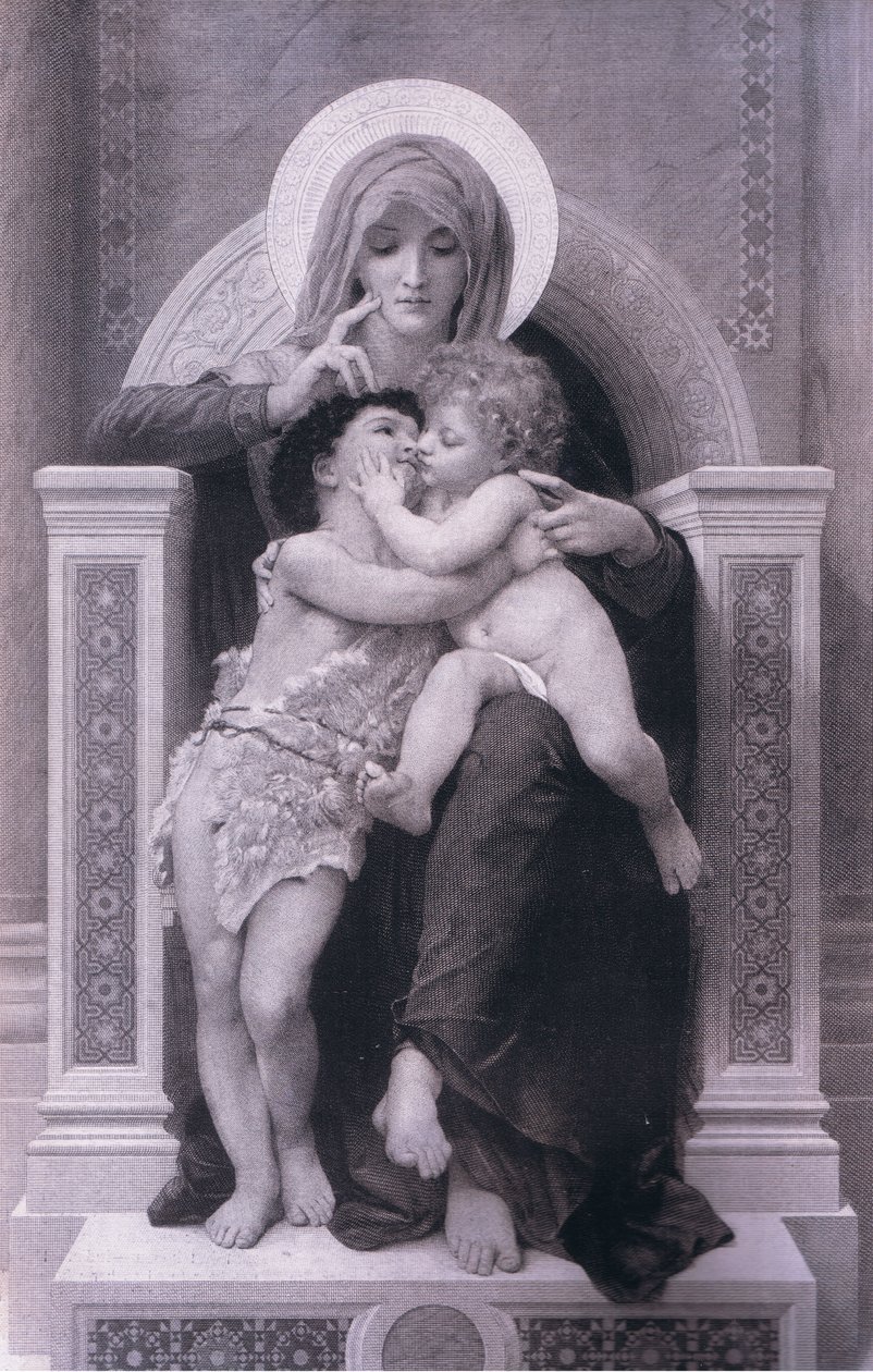 Liefde, Bibbys Jaarboek door William Adolphe (after) Bouguereau