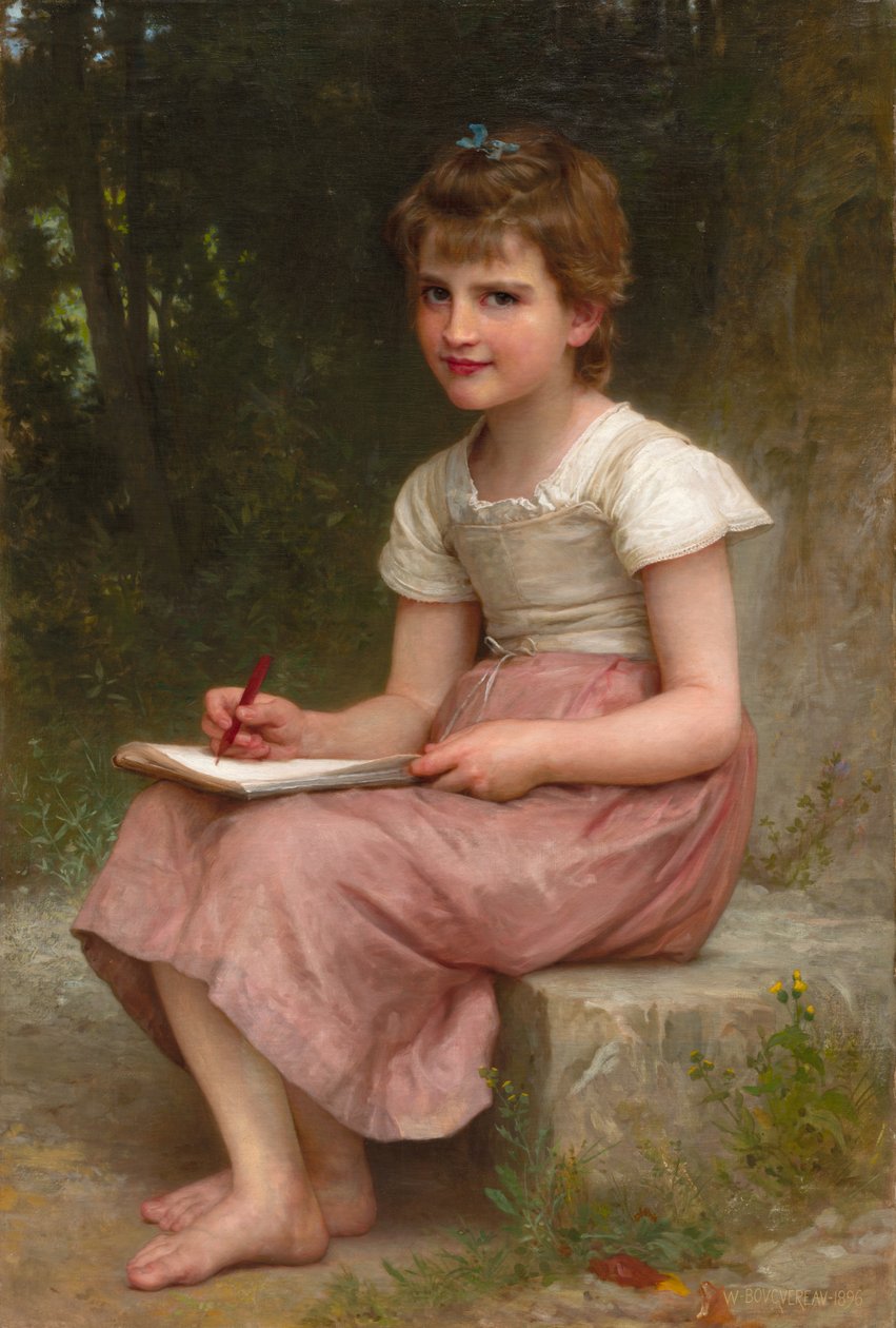 Een Roeping door William Adolphe Bouguereau