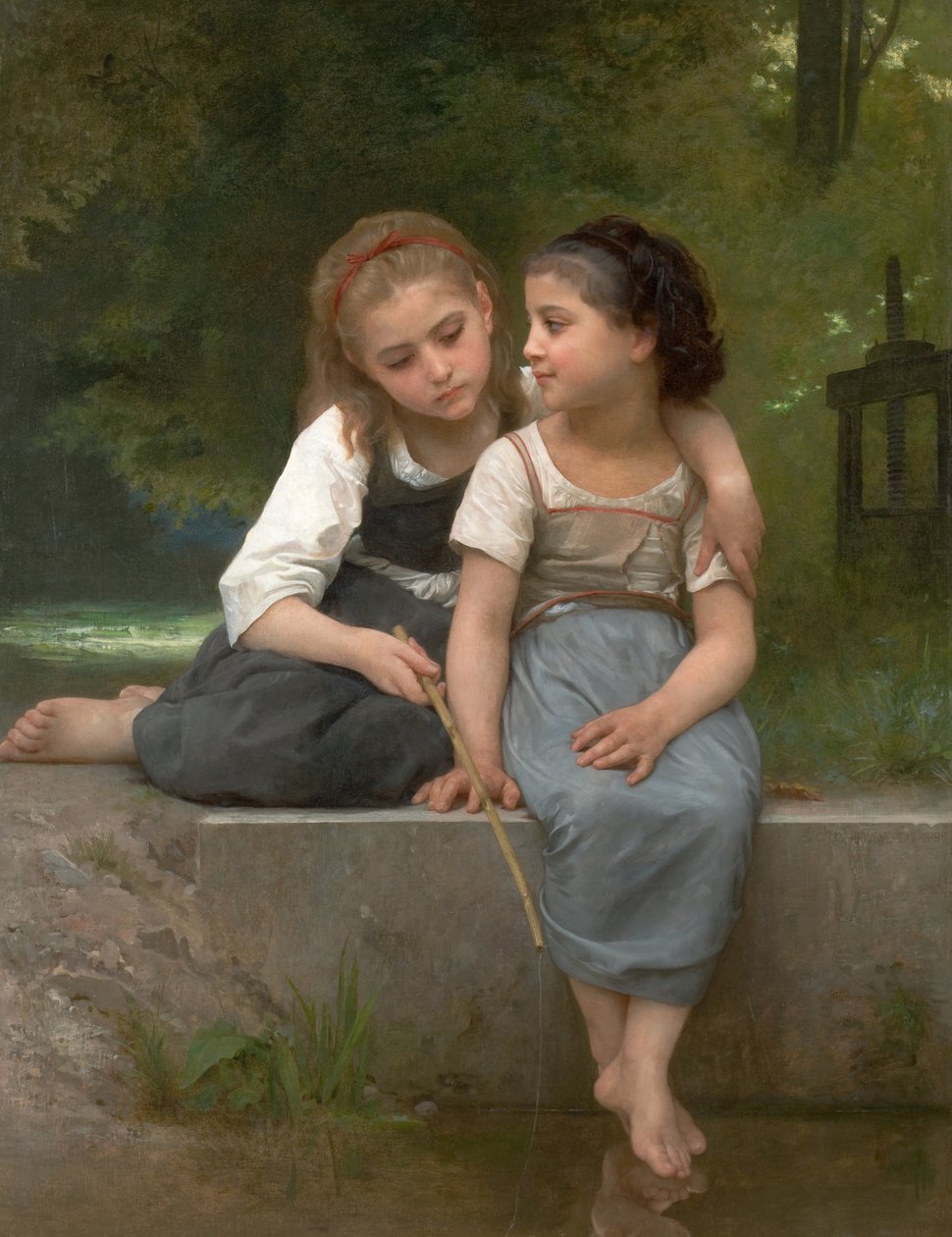 Vissen naar Kikkers door William Adolphe Bouguereau