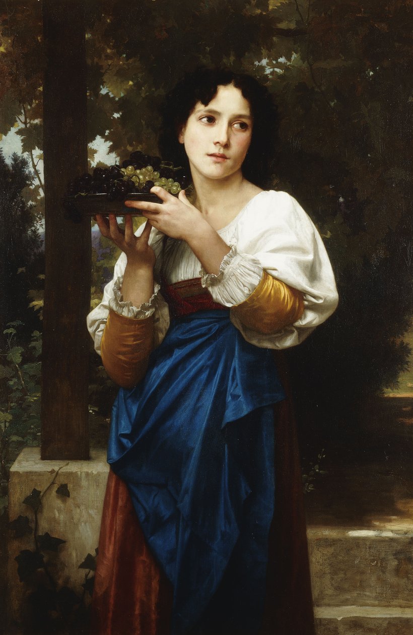 La Treille, 1898 door William Adolphe Bouguereau