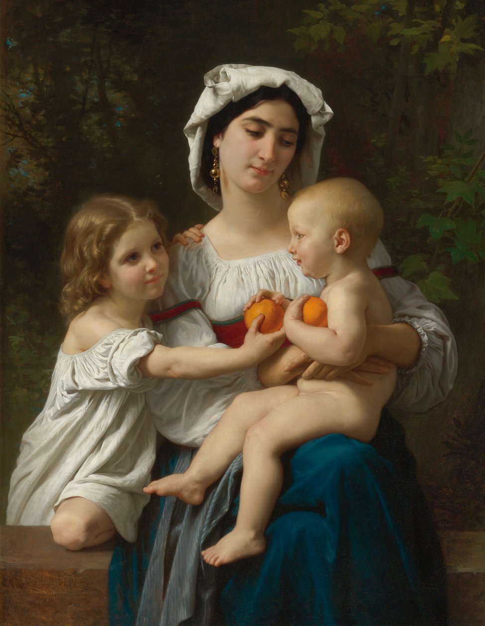 Sinaasappels door William Adolphe Bouguereau