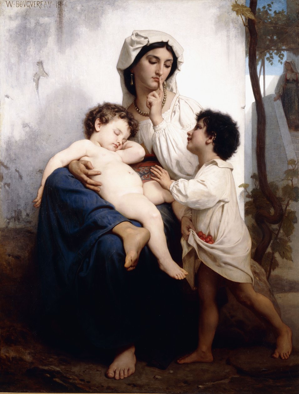 Slaap door William Adolphe Bouguereau