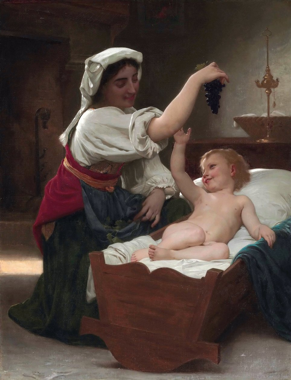 De Tros Druiven door William Adolphe Bouguereau
