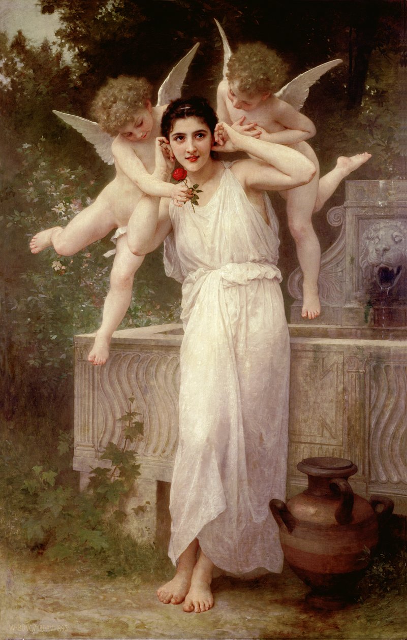 Jeugd door William Adolphe Bouguereau