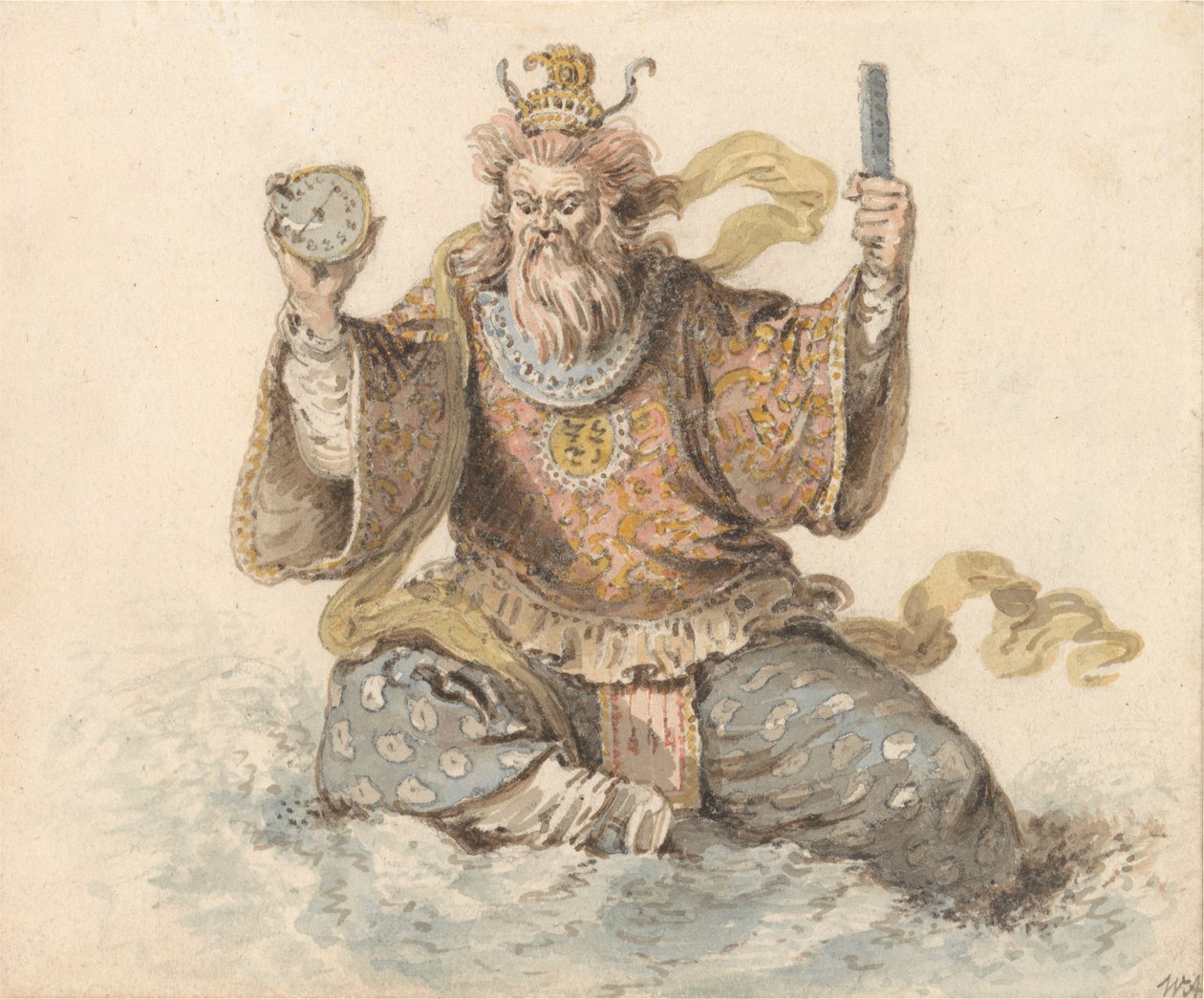 Chinese Neptunus door William Alexander