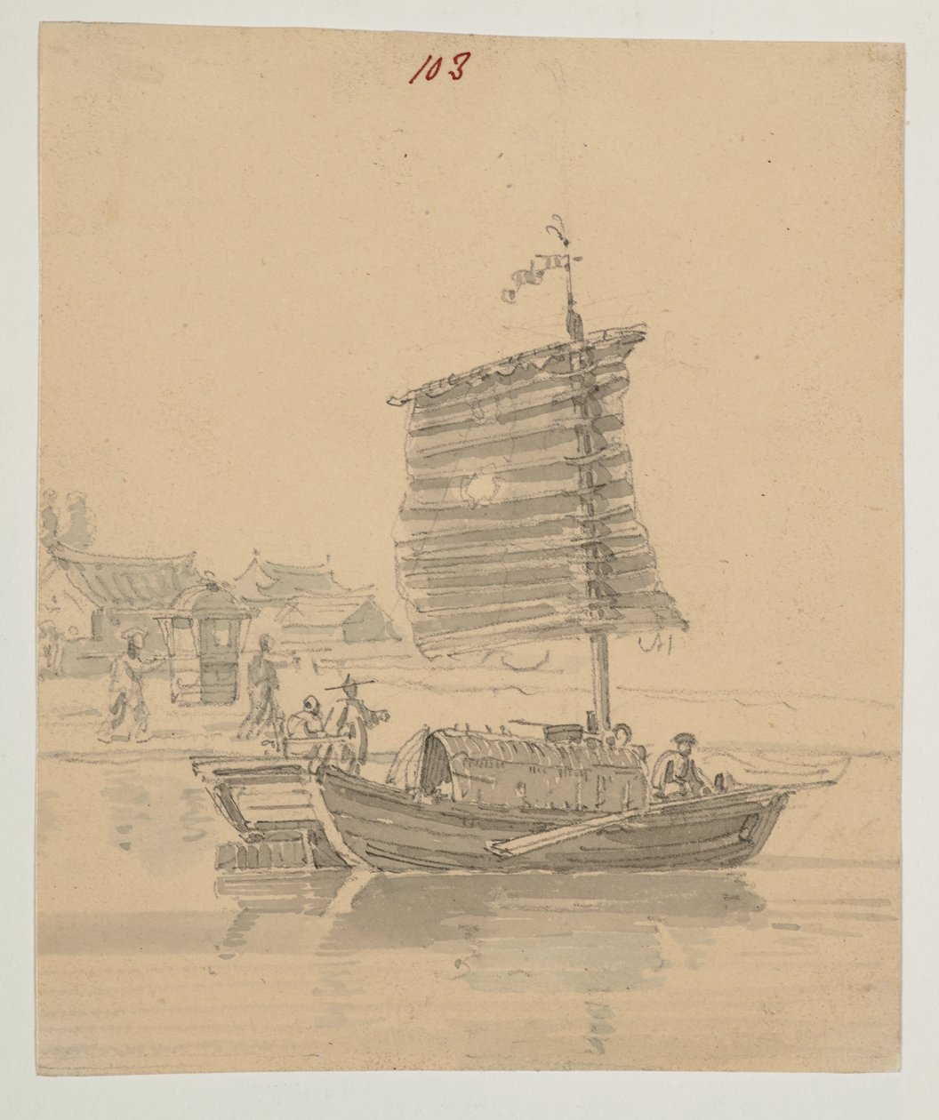 WD 961 f.103 door William Alexander