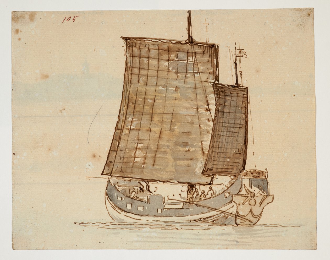 WD 961 f.105 door William Alexander